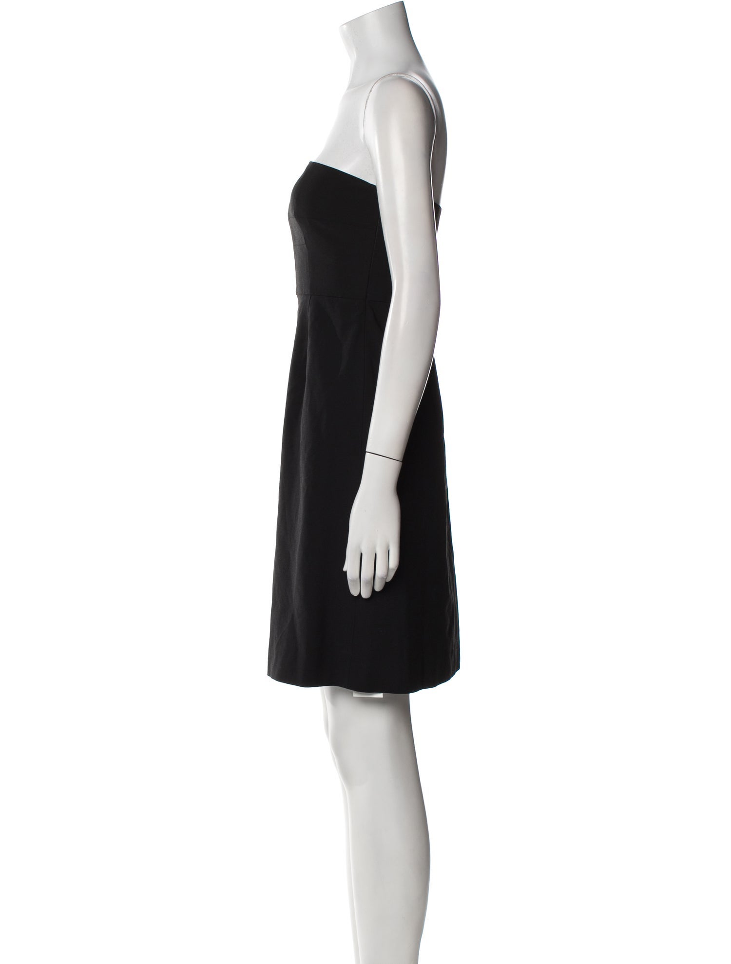 Theory Strapless Mini Dress