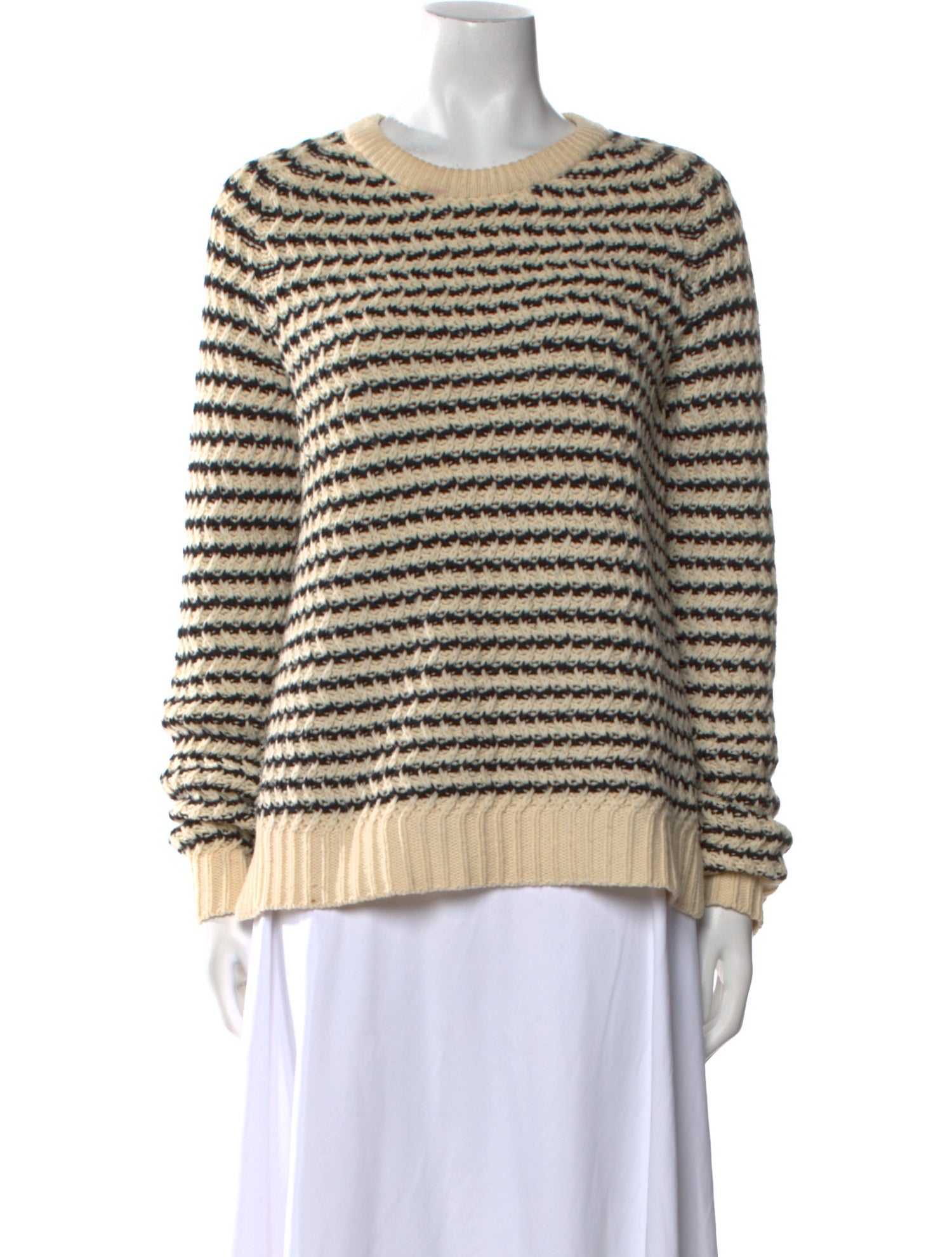 Theory Wool Striped Sweater