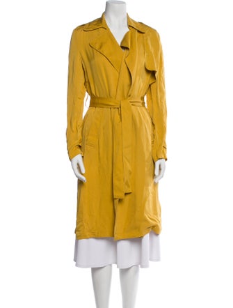 Theory Silk Trench Coat