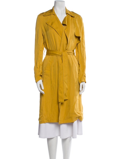 Theory Silk Trench Coat
