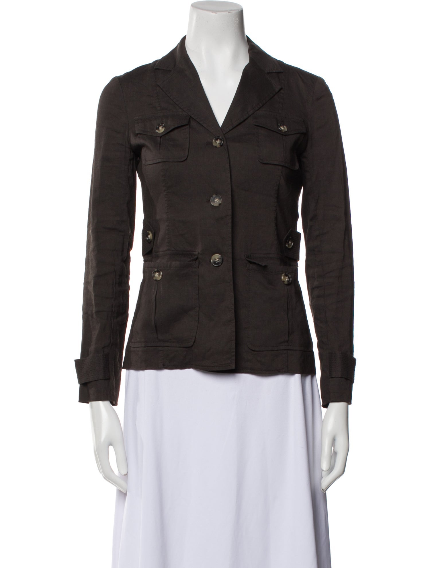 Theory Linen Denim Jacket