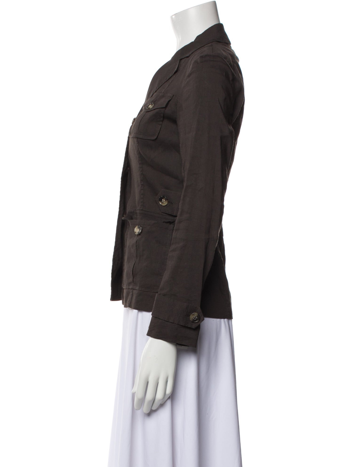 Theory Linen Denim Jacket