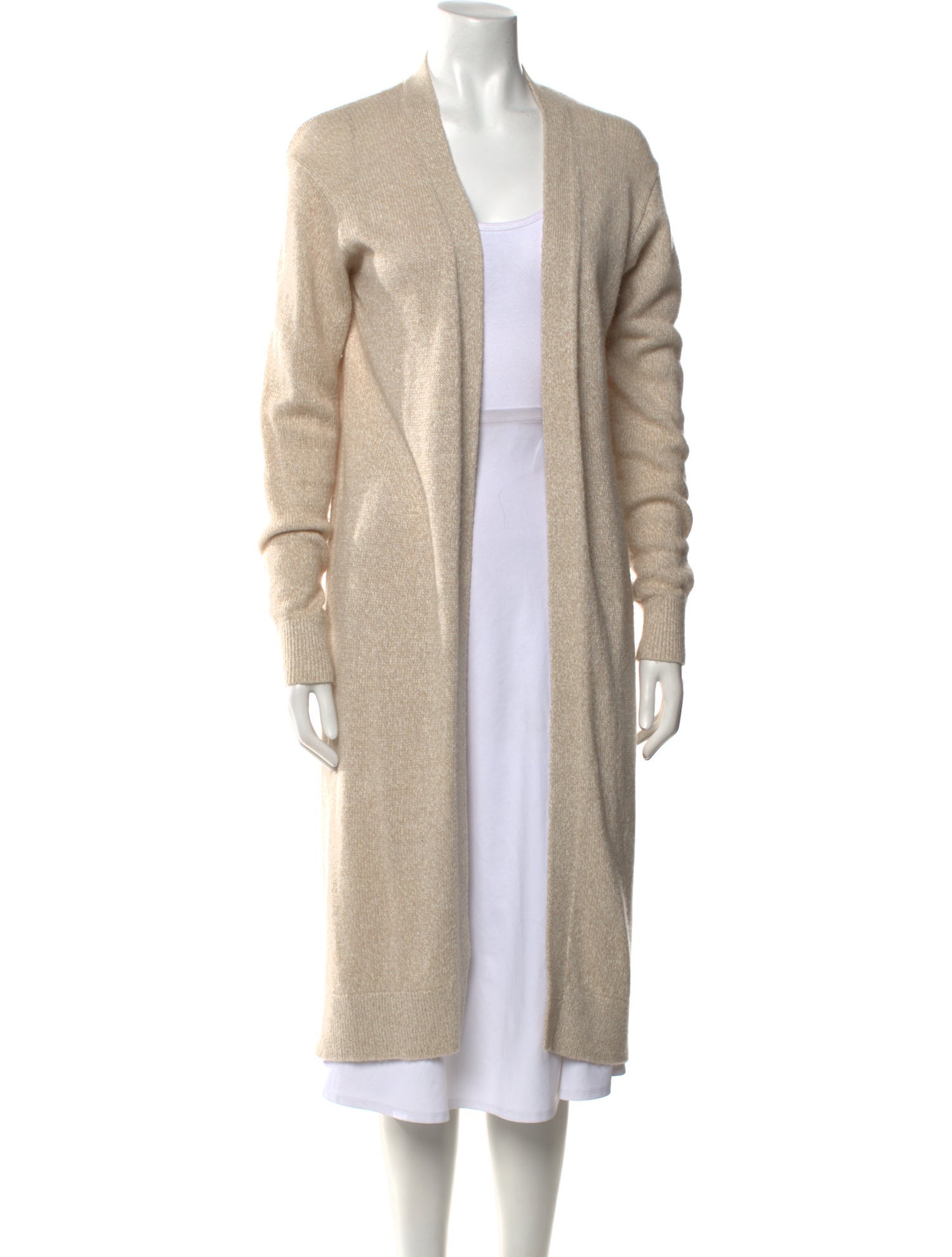 Theory Linen Open Front Sweater