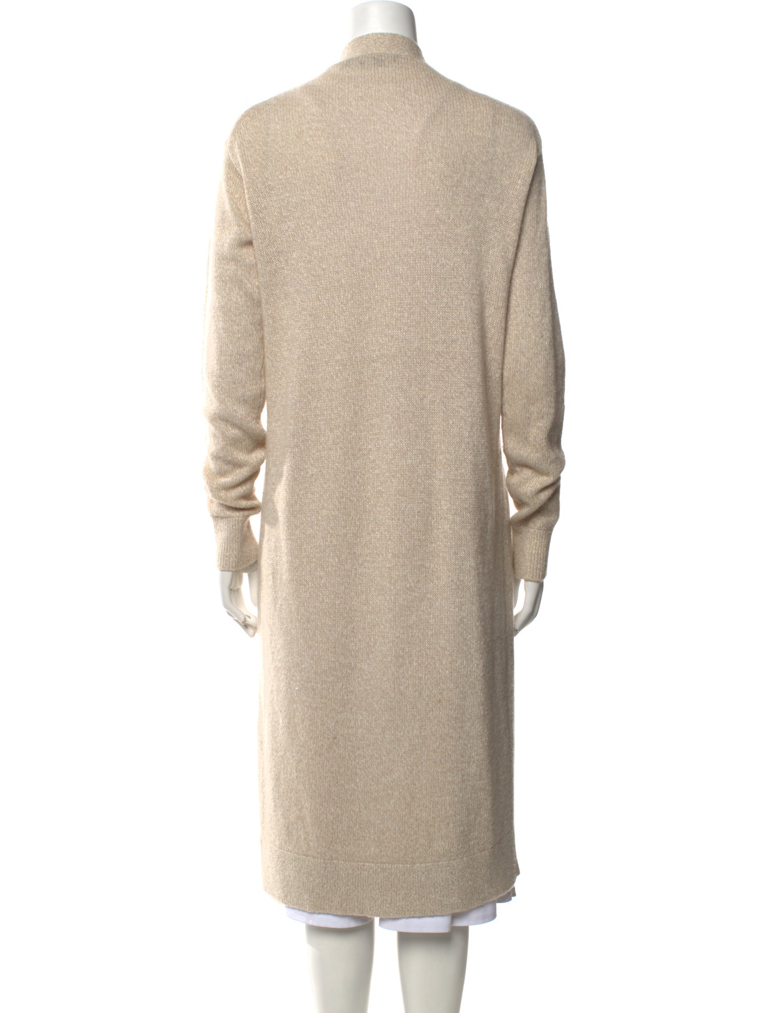 Theory Linen Open Front Sweater