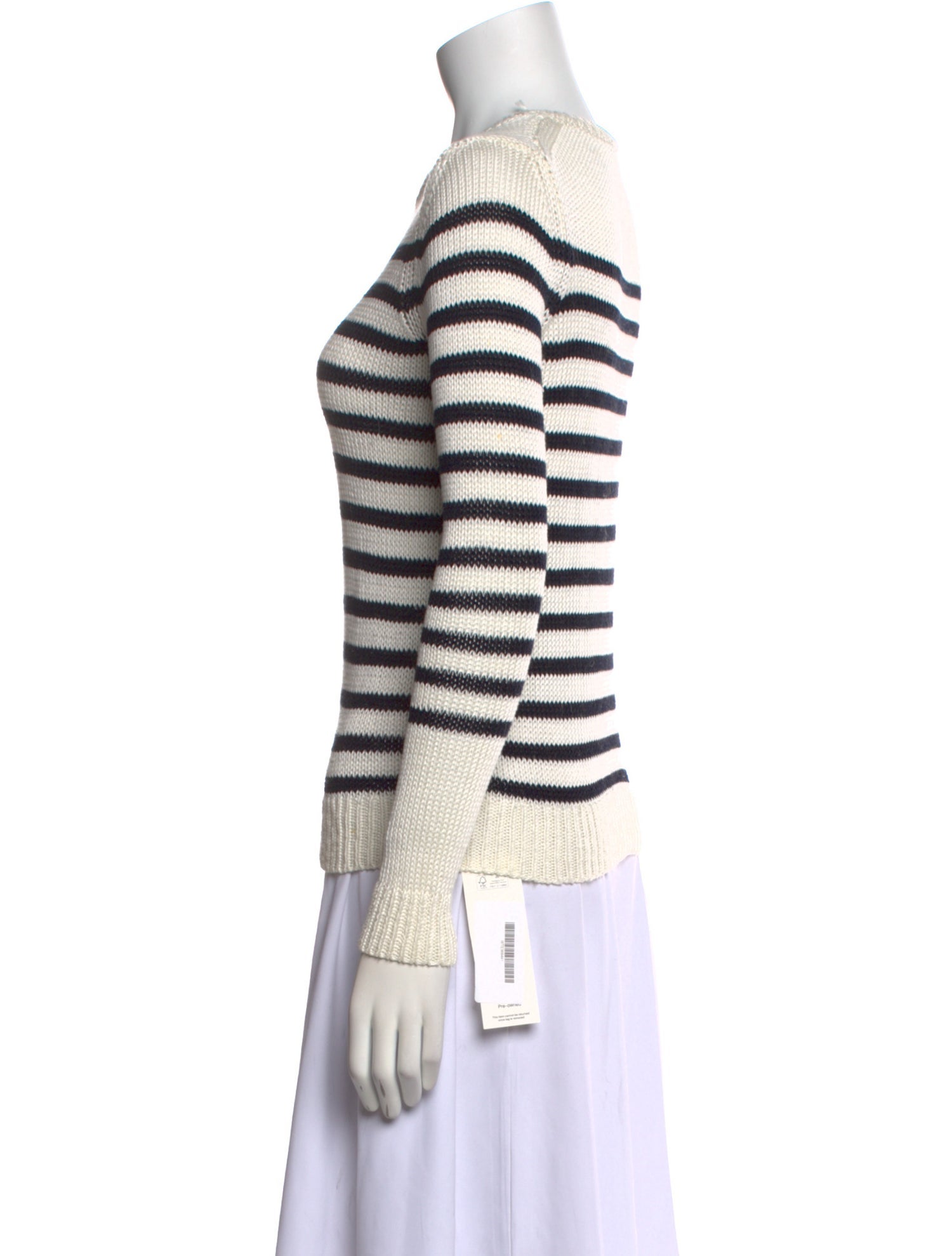 Theory Striped Turtleneck Sweater