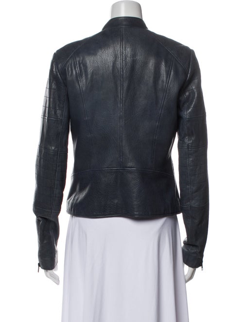 Theory Lamb Leather Biker Jacket