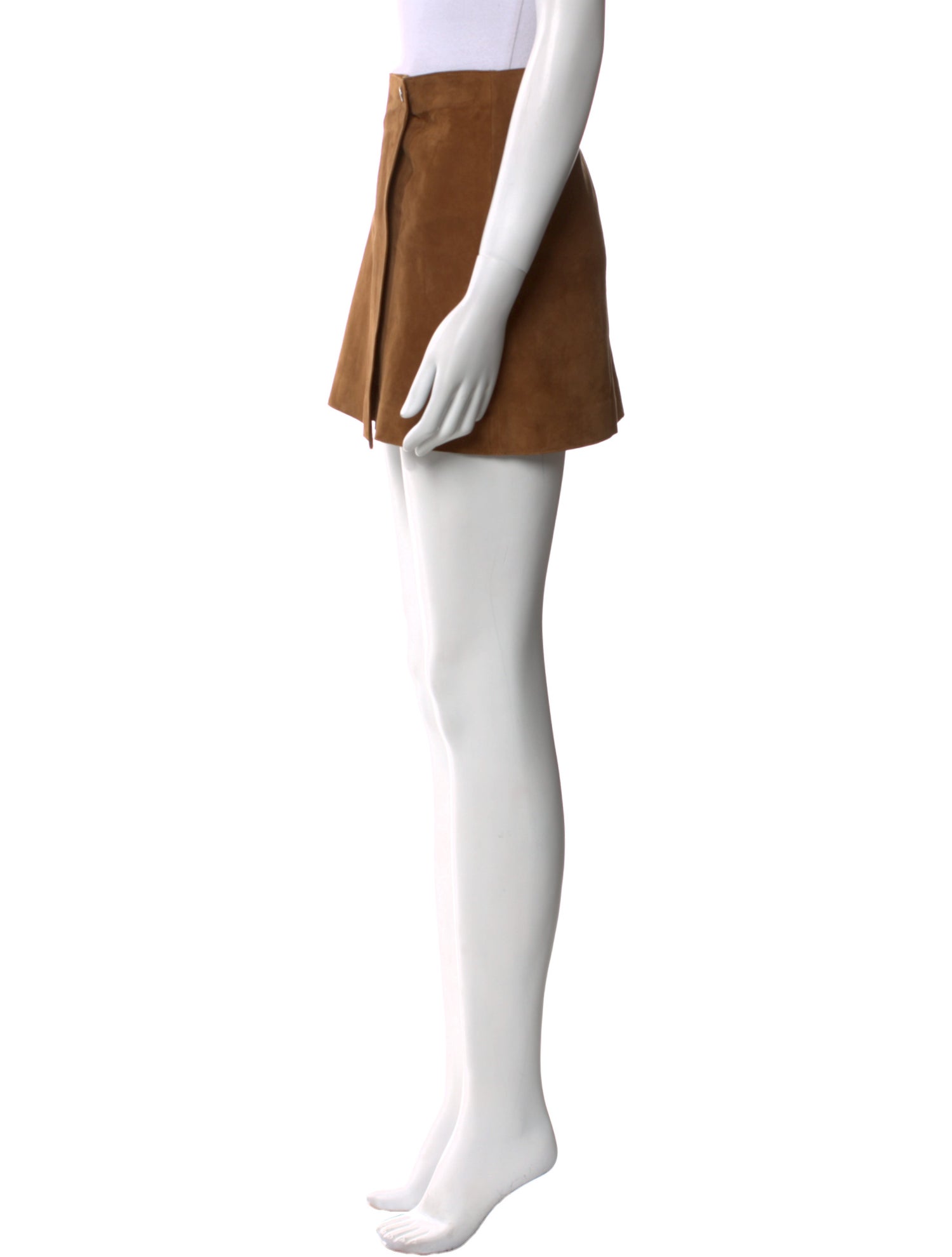 Theory Suede Mini Skirt