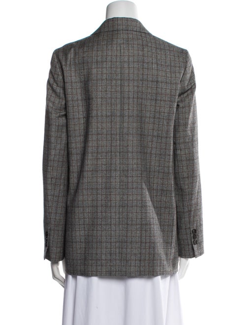 Theory Plaid Print Blazer