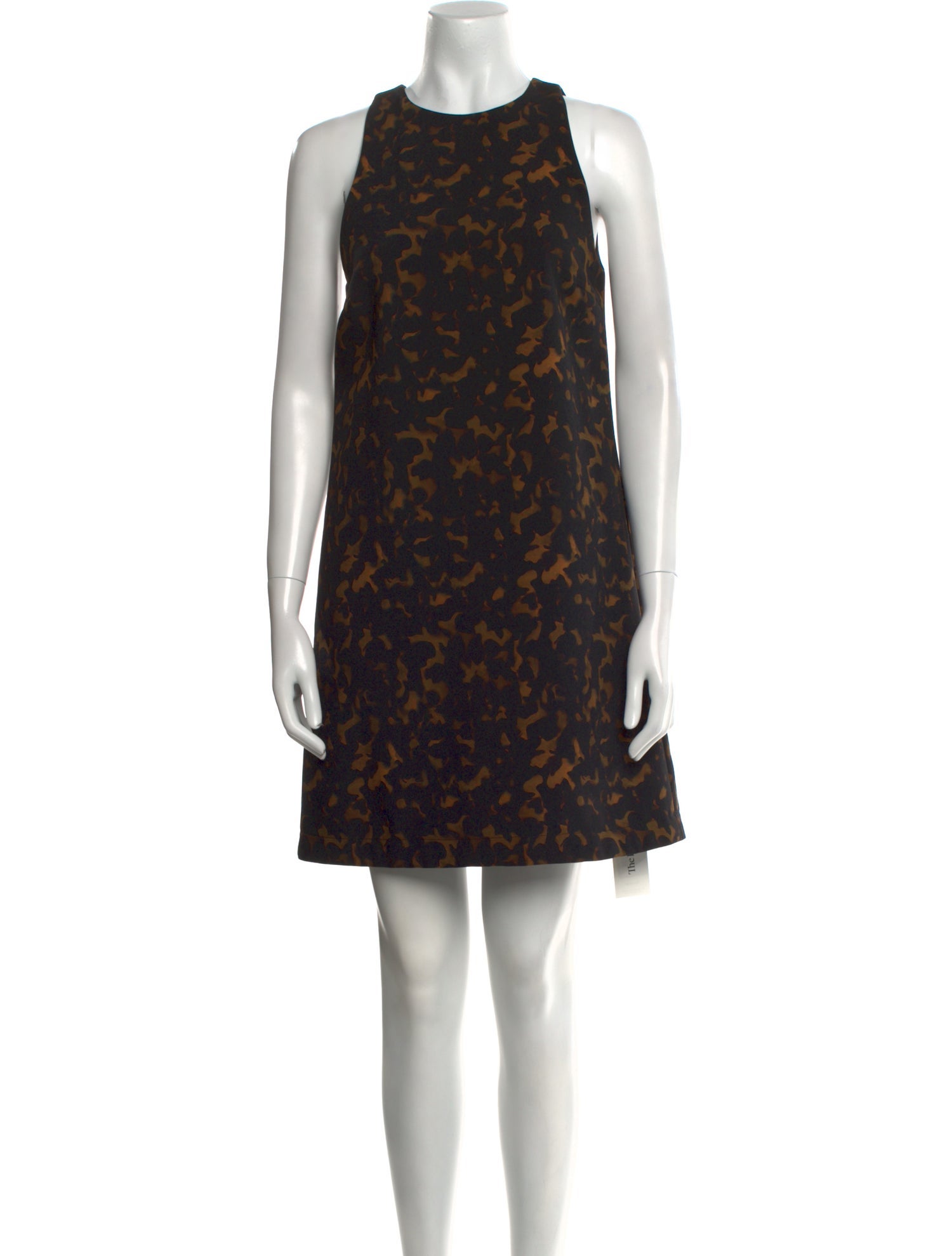 Theory Animal Print Mini Dress