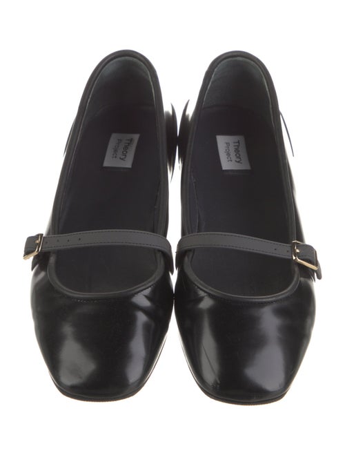 Theory Patent Leather Mary Jane Flats