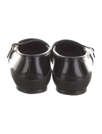 Theory Patent Leather Mary Jane Flats