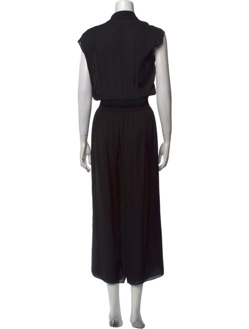 Theory Silk V-Neck Jumpsuit