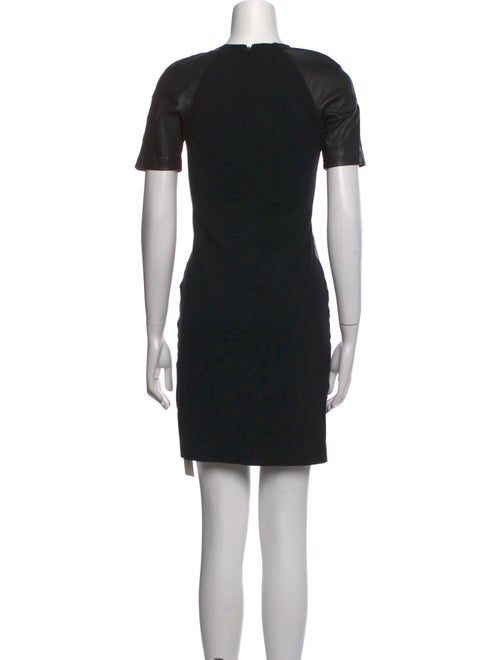 Theory Lamb Leather Mini Dress