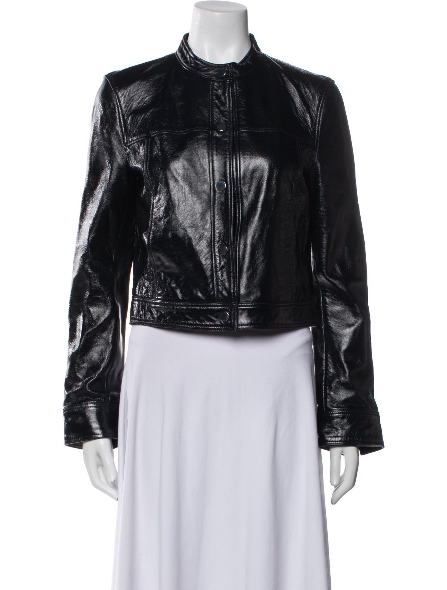 Theory Leather Biker Jacket