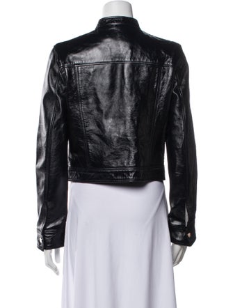 Theory Leather Biker Jacket