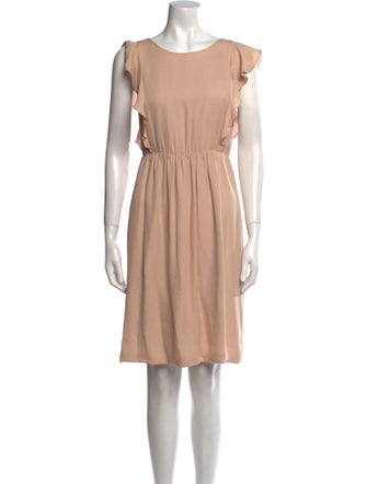 Theory Silk Knee-Length Dress
