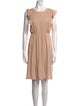 Theory Silk Knee-Length Dress