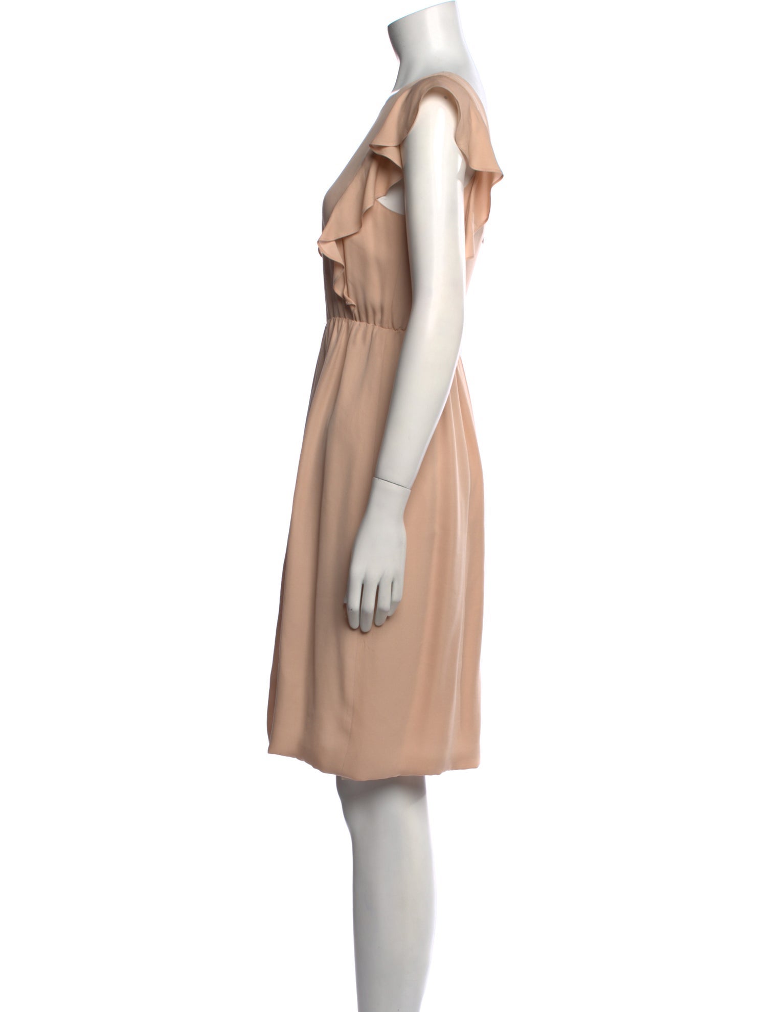 Theory Silk Knee-Length Dress