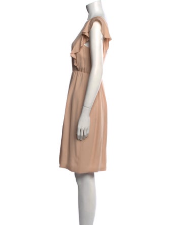 Theory Silk Knee-Length Dress
