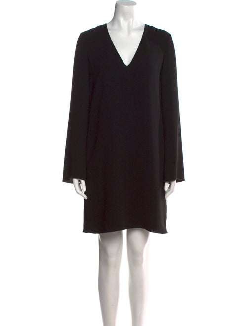 Theory V-Neck Mini Dress