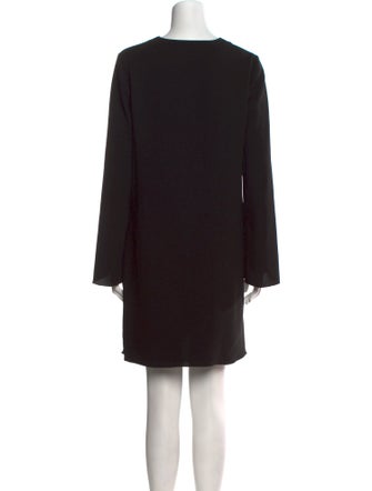 Theory V-Neck Mini Dress