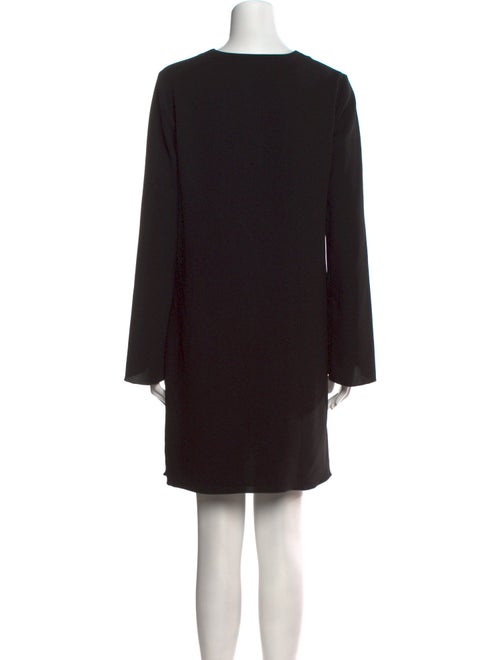 Theory V-Neck Mini Dress