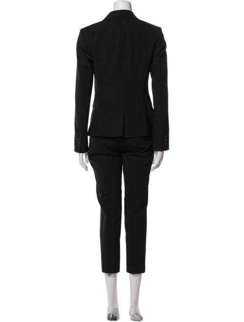 Theory Virgin Wool Pleated Accents Pant Set