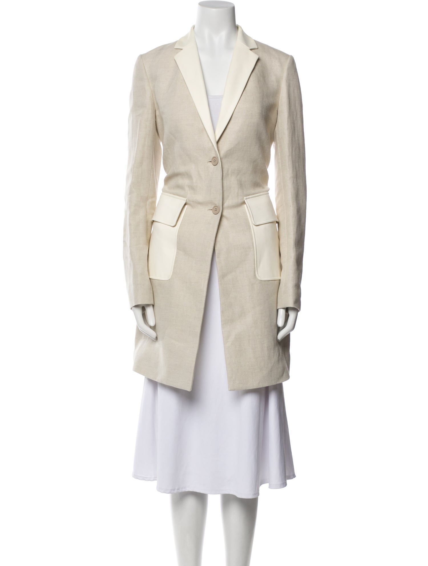 Theory Linen Trench Coat w/ Tags