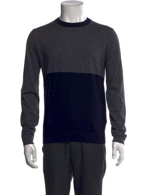 Theory Wool Striped Pullover