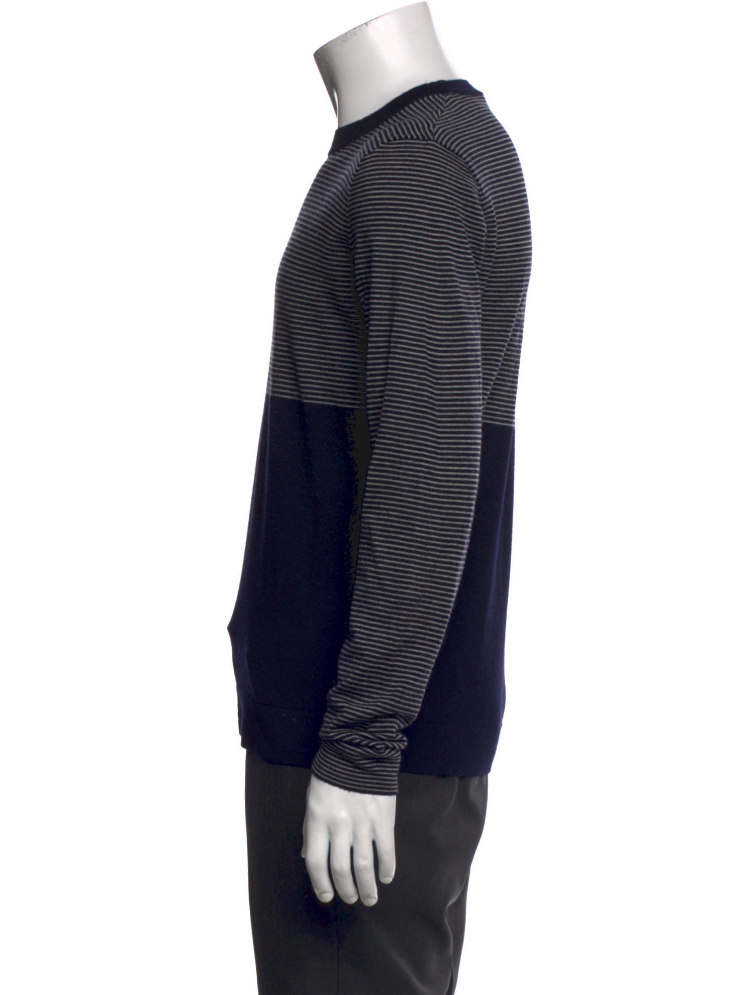 Theory Wool Striped Pullover