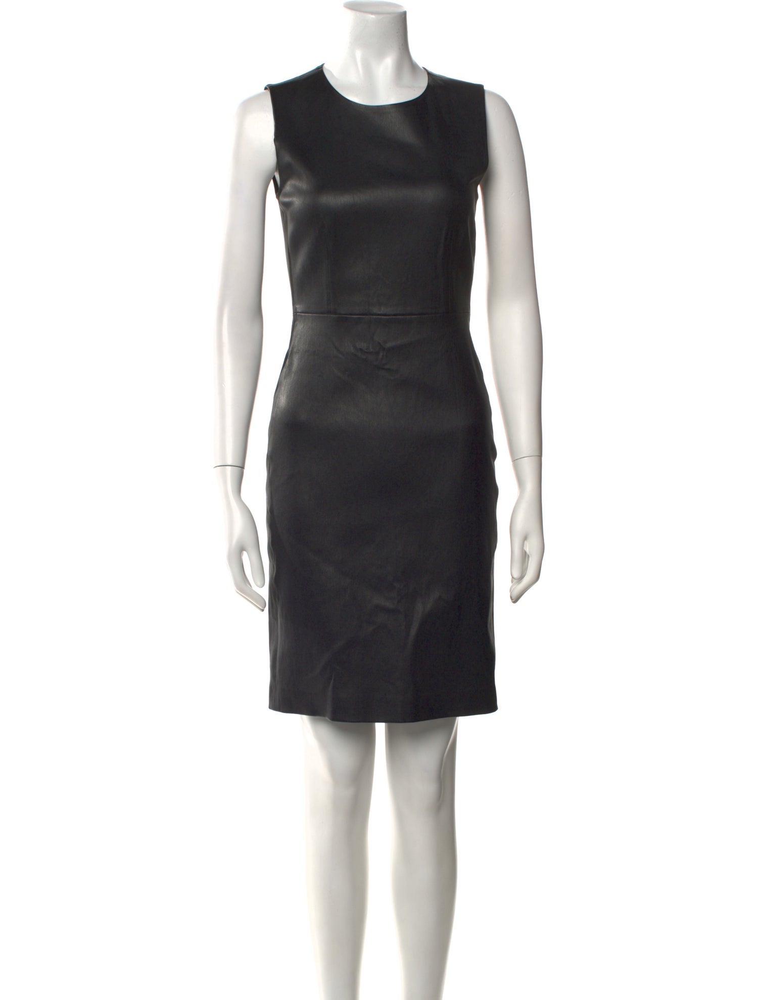 Theory Leather Mini Dress