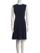 Theory Crew Neck Knee-Length Dress