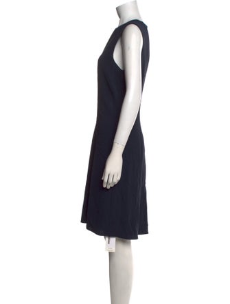 Theory Crew Neck Knee-Length Dress