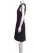 Theory Crew Neck Knee-Length Dress