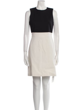 Theory Crew Neck Mini Dress