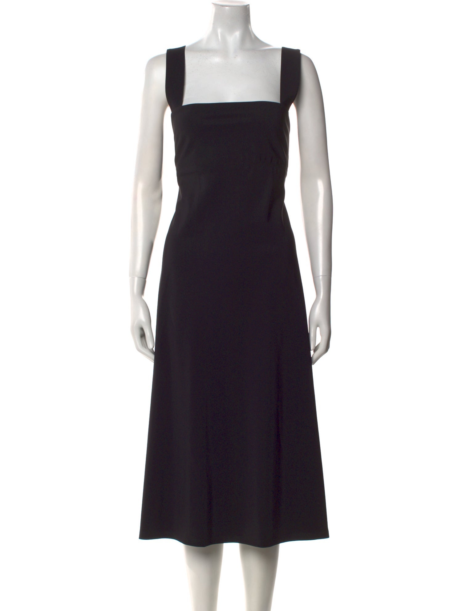 Theory Square Neckline Long Dress