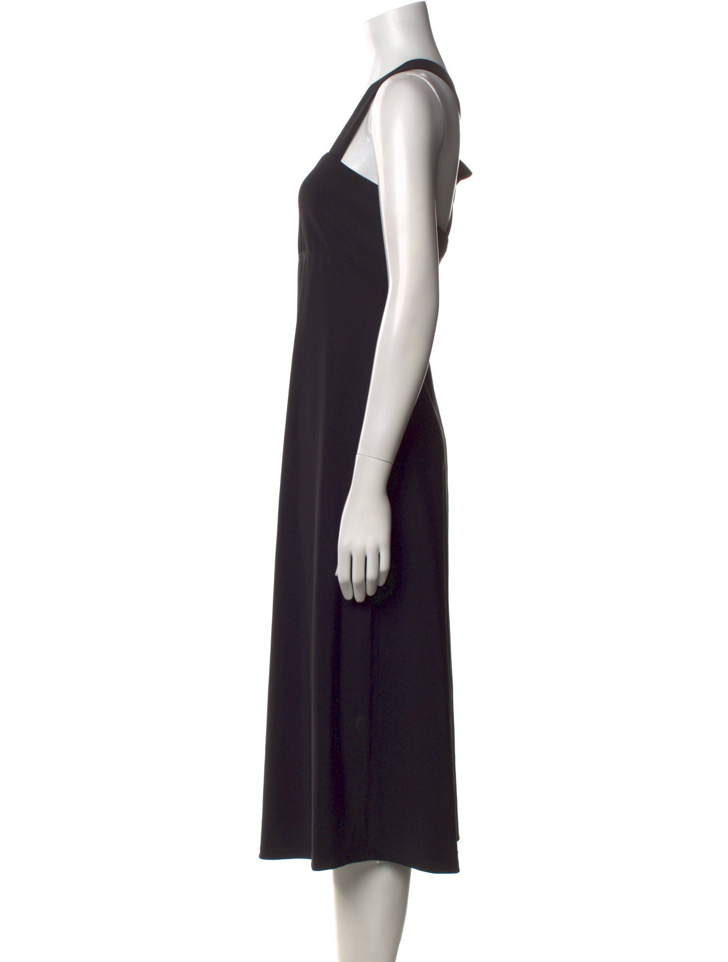 Theory Square Neckline Long Dress
