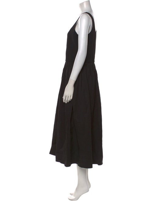 Theory Square Neckline Long Dress