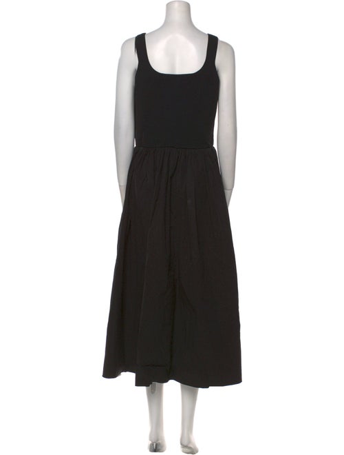 Theory Square Neckline Long Dress