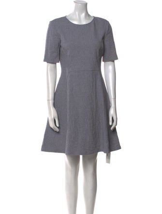 Theory Scoop Neck Mini Dress