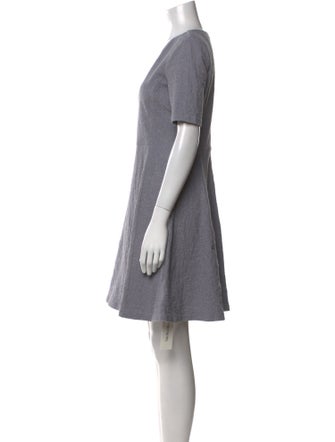 Theory Scoop Neck Mini Dress