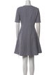 Theory Scoop Neck Mini Dress