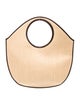 Theory Raffia Top Handle Bag