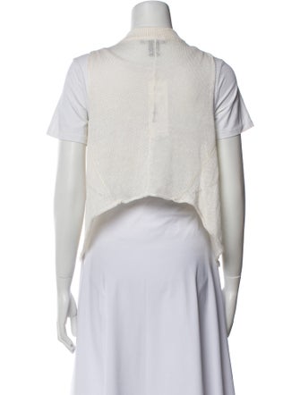 Theory Linen Open Front Sweater