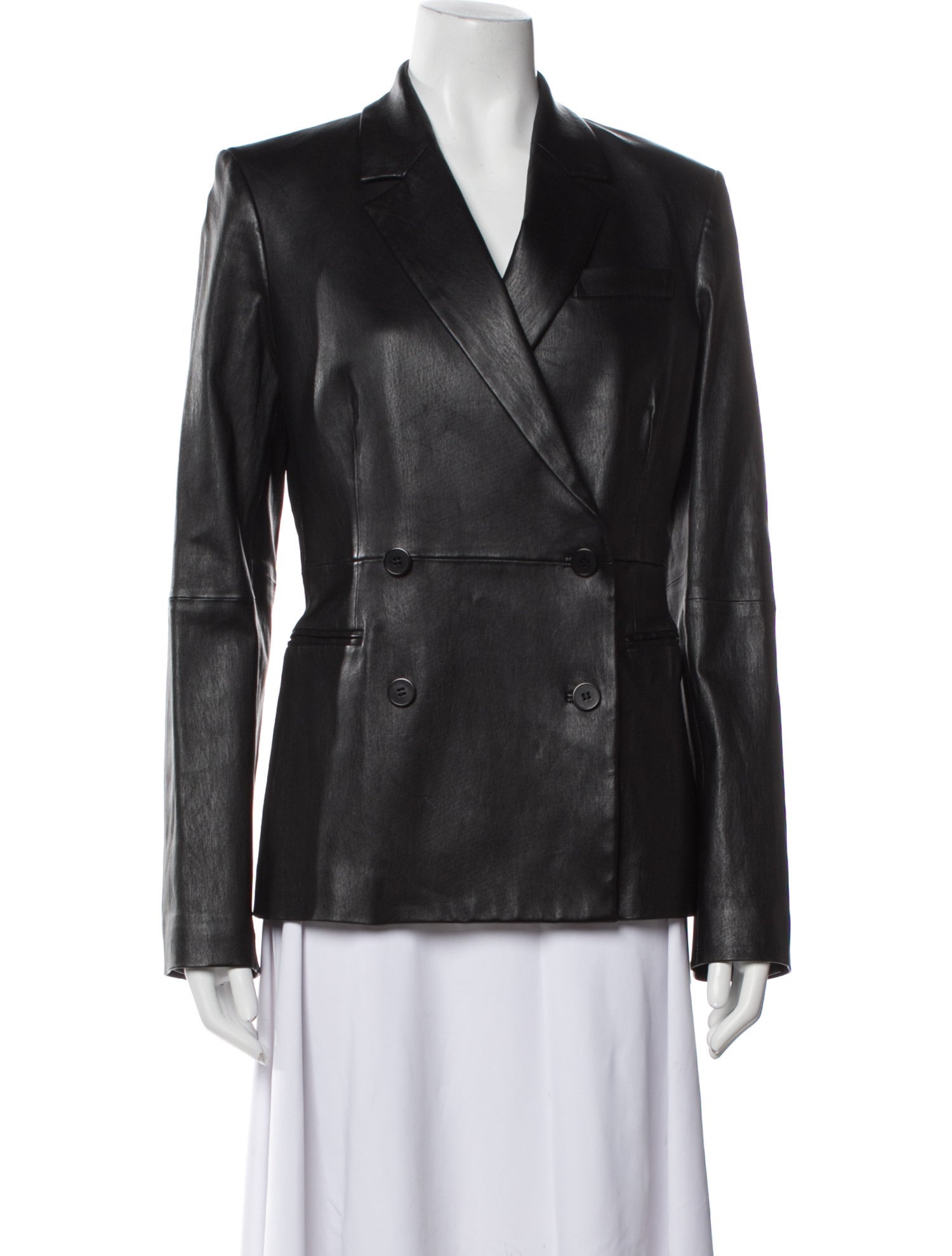 Theory Leather Biker Jacket w/ Tags