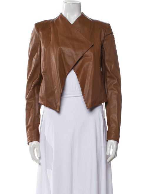 Theory Leather Biker Jacket