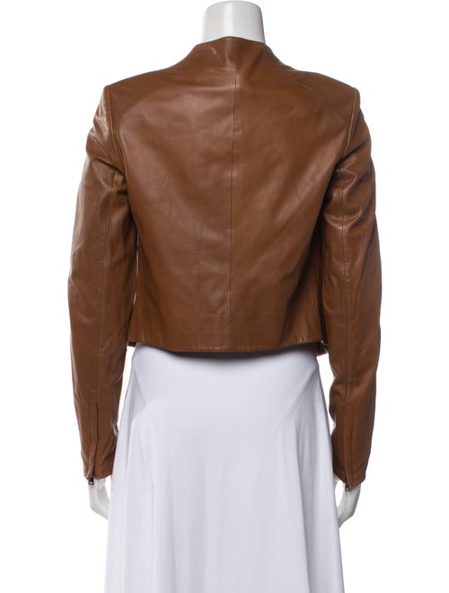 Theory Leather Biker Jacket