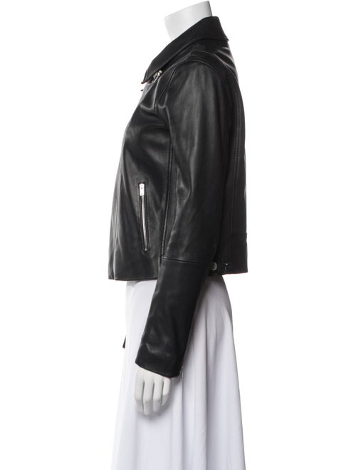 Theory Leather Biker Jacket