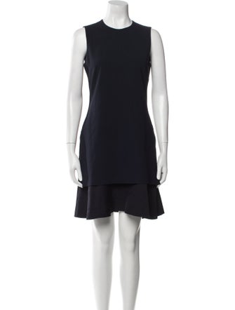 Theory Crew Neck Mini Dress