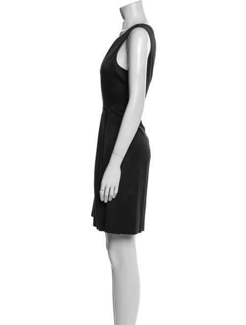 Theory Bateau Neckline Mini Dress